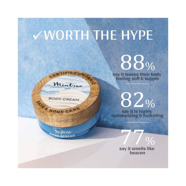 Mintree Certified Organic Fantasea Body Butter With 72 Hrs Hydration (150g) - Mintree