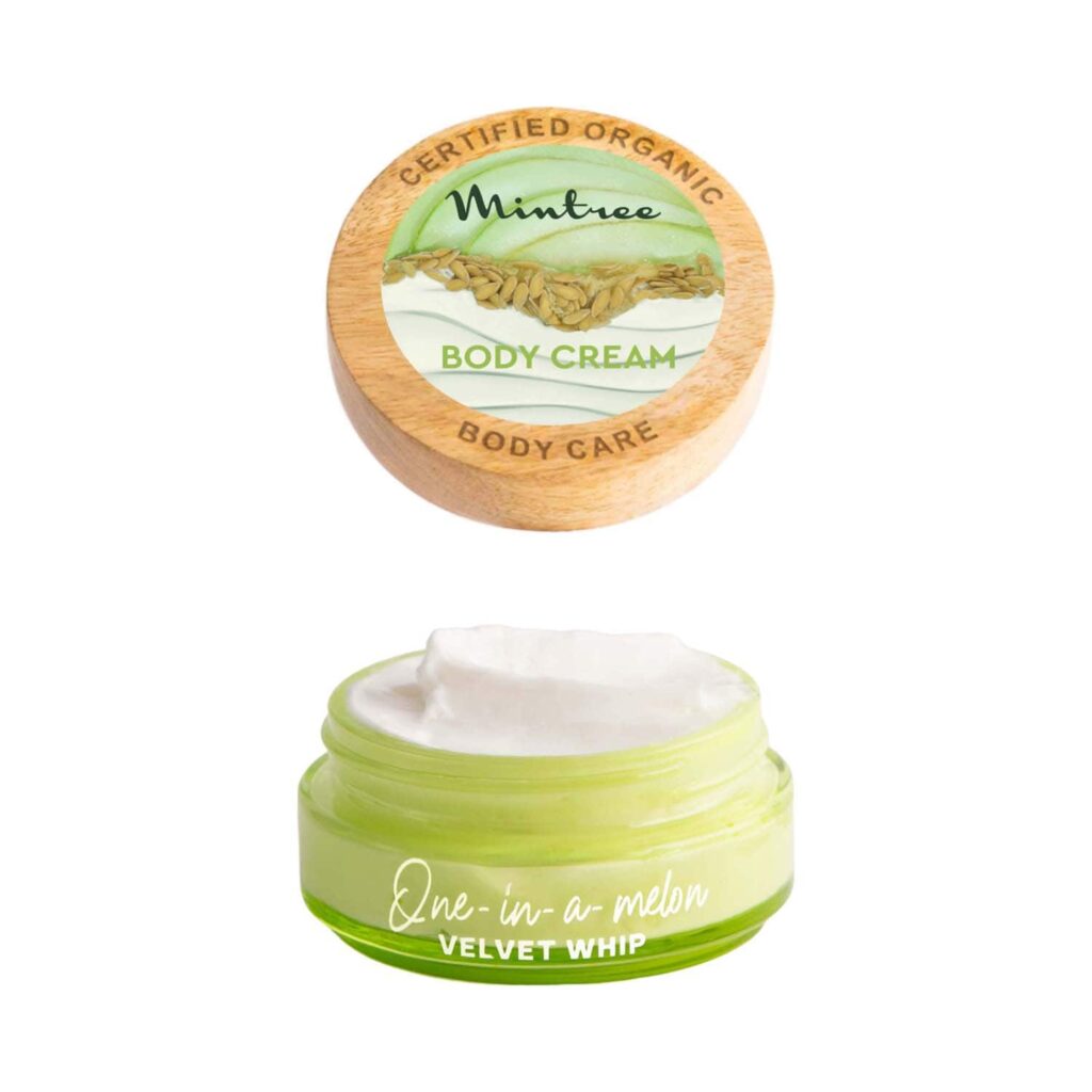 Mintree Certified Organic Melon Body Butter With 72 Hrs Hydration (150g) - Mintree