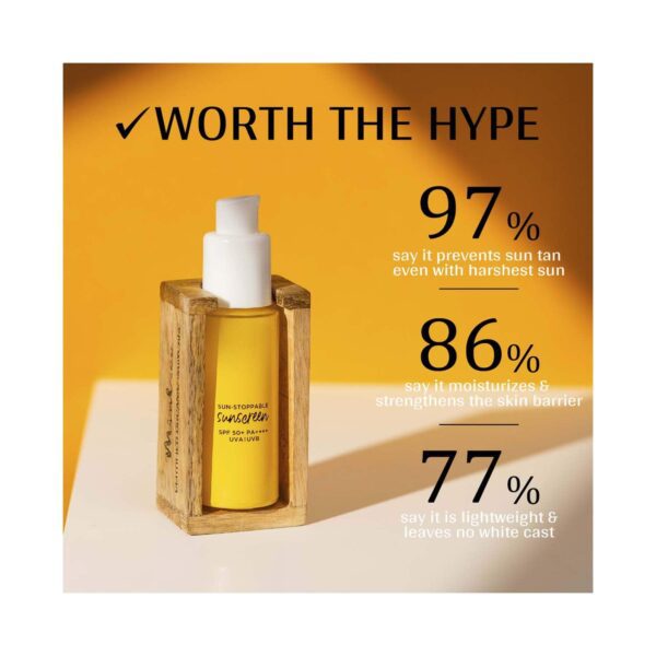 Mintree Certified Organic Sun-Stoppable Sunscreen SPF 50 Pa++++ (30ml) - Mintree