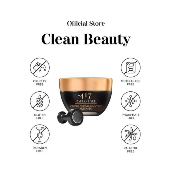 Minus 417 Radiant See Instant Miracle Recovery Mud Mask (50ml) - Minus 417