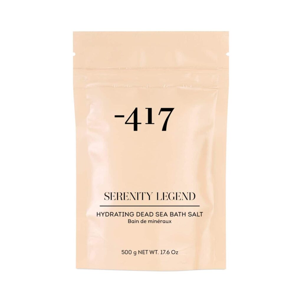 Minus 417 Serenity Legend Hydrating Dead Sea Bath Salt (500g) - Minus 417