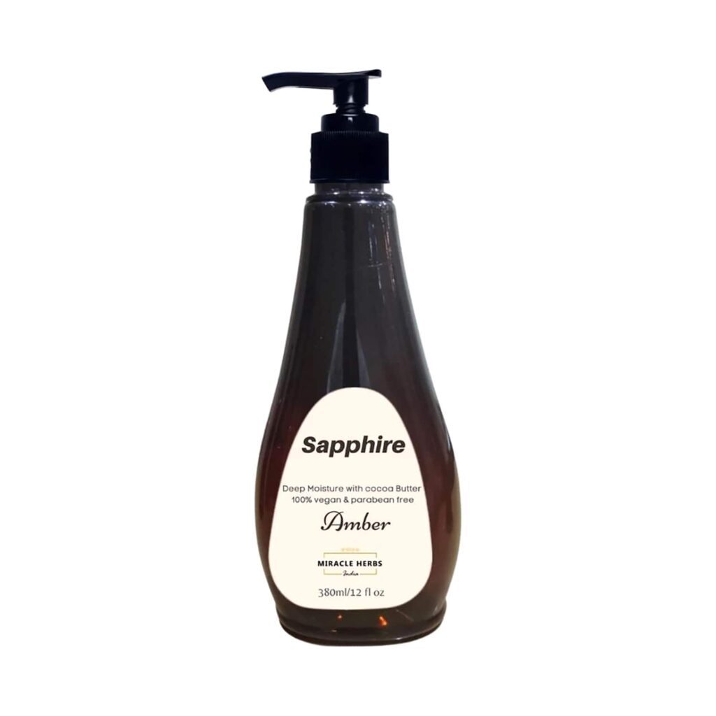 Miracle Herbs Deep Moisture Sapphire Amber Body Lotion (380ml) - Miracle Herbs