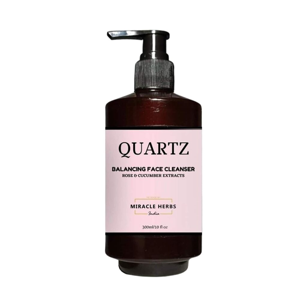 Miracle Herbs Quartz Balancing Face Cleanser (300ml) - Miracle Herbs
