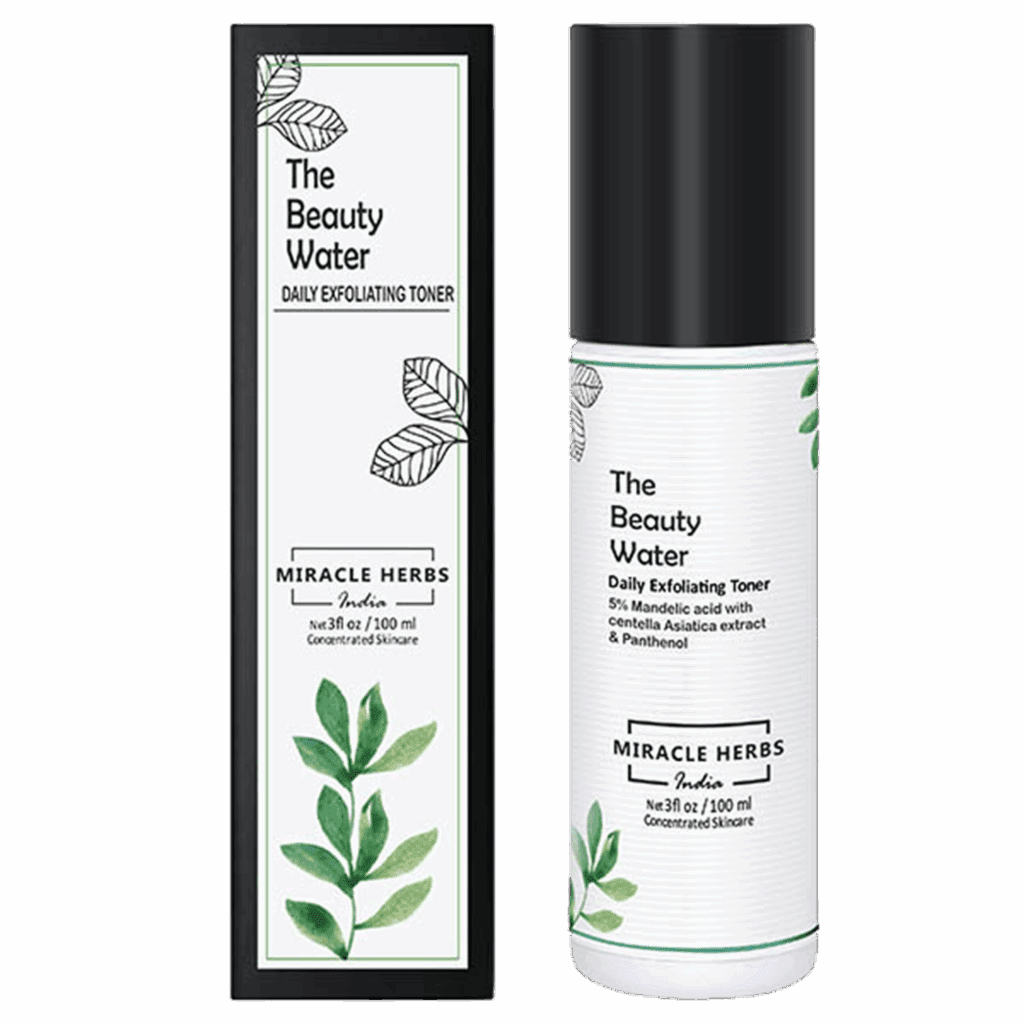 Miracle Herbs The Beauty Water Daily Exfoliating Face Toner (100 ml) - Miracle Herbs