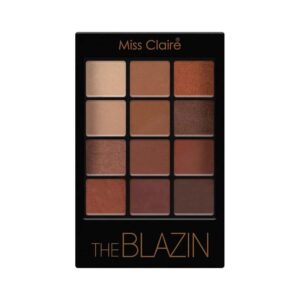Miss Claire 12 Eyeshadow Kit - The Blazin (6g) - Miss Claire