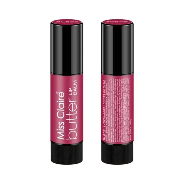 Miss Claire Butter Lip Balm - BL02 Ladyfingers (4g) - Miss Claire