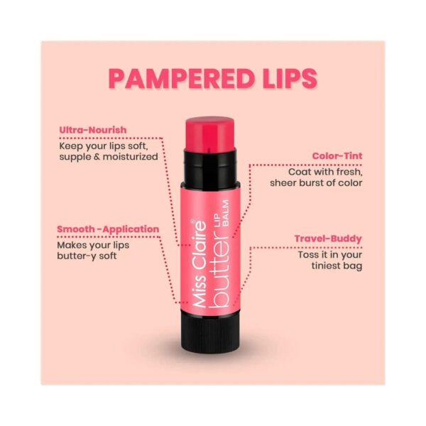 Miss Claire Butter Lip Balm - BL04 Macaron (4g) - Miss Claire