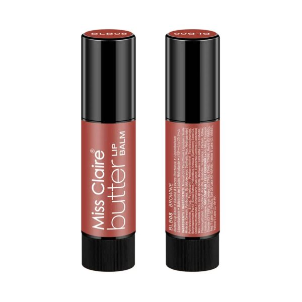 Miss Claire Butter Lip Balm - BL08 Brownie (4g) - Miss Claire
