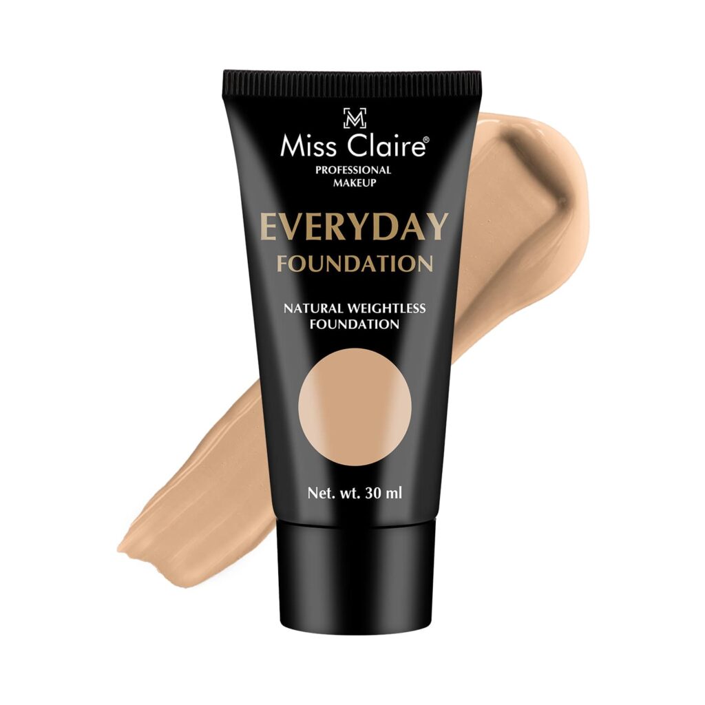 Miss Claire Everyday Foundation - Be-02 Medium Buff (30ml) - Miss Claire