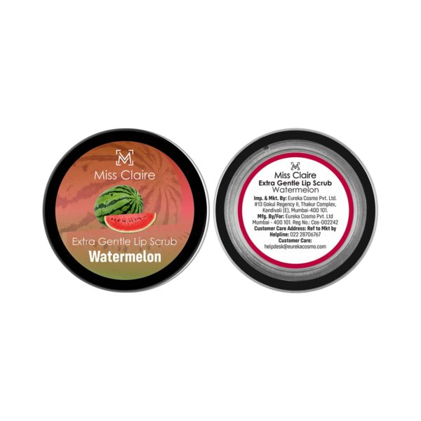 Miss Claire Extra Gentle Lip Scrub - Watermelon (5.7 g) - Miss Claire