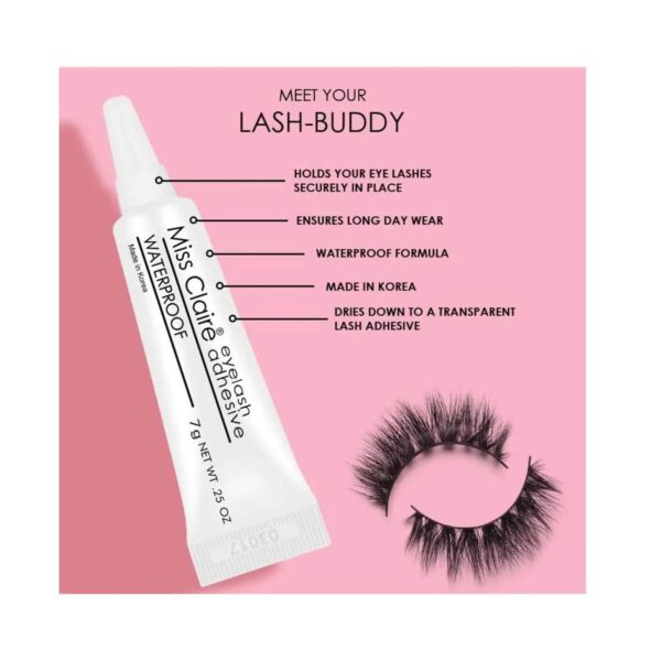 Miss Claire Eyelash Glue Adhesive - Clear Tone (7g) - Miss Claire