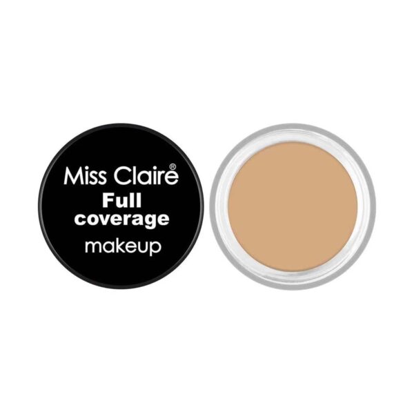 Miss Claire Full Coverage Makeup + Concealer - 7 Natural Beige (6g) - Miss Claire