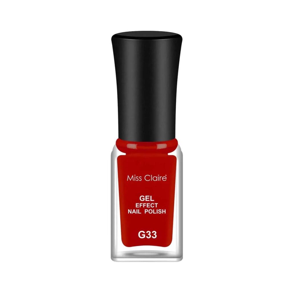 Miss Claire Gel Effect Nail Polish - G33 (5ml) - Miss Claire