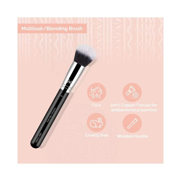 Miss Claire M1 Multitask/Blending Brush - Chrome - Miss Claire