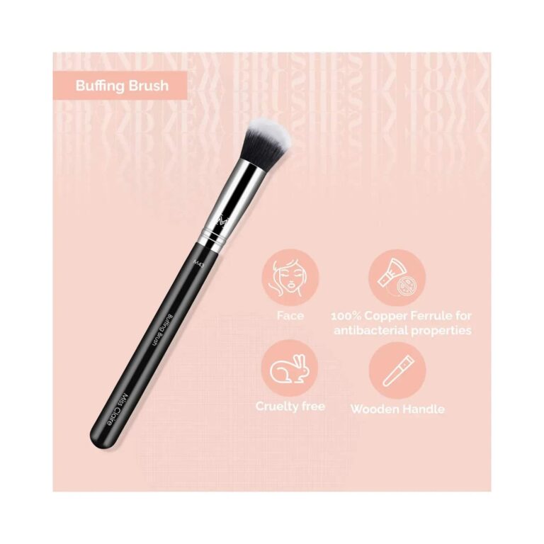 Miss Claire M43 Buffing Brush - Chrome - Miss Claire