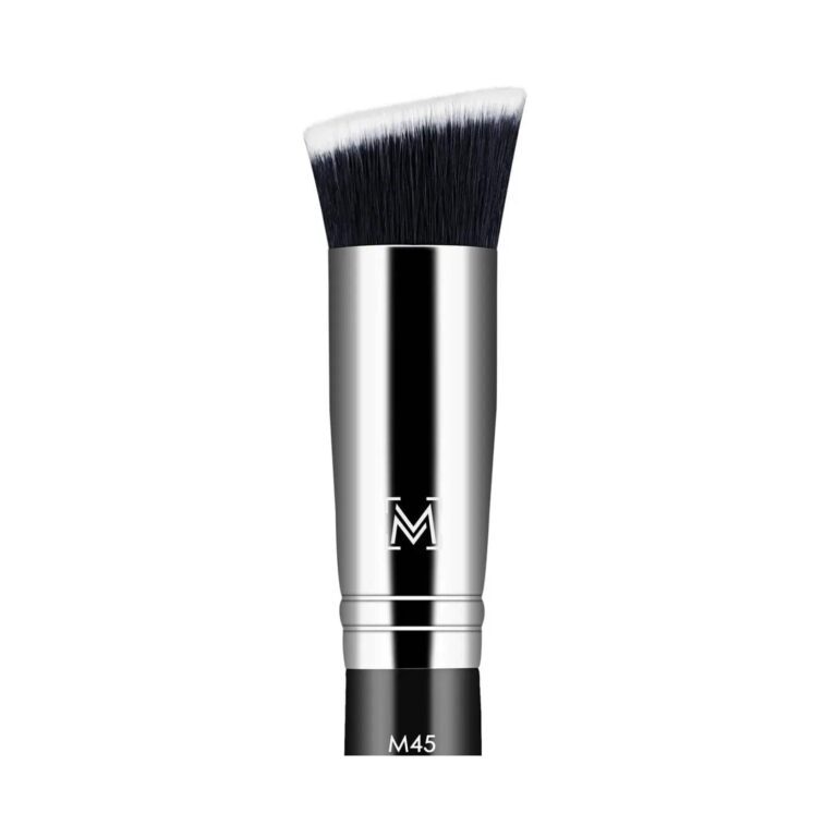 Miss Claire M45 Angled Blending Brush - Chrome - Miss Claire