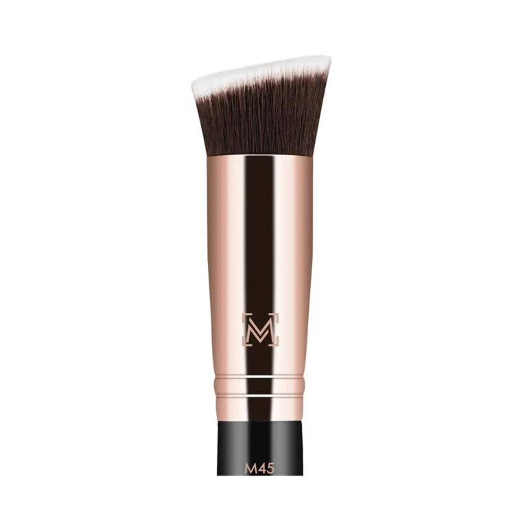 Miss Claire M45 Angled Blending Brush - Rose Gold - Miss Claire