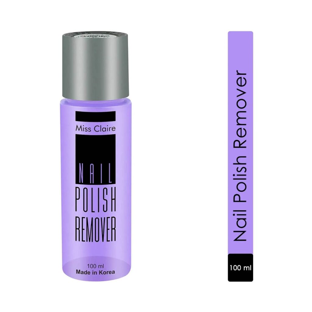 Miss Claire Nail Polish Remover - 02 Grape Fragrance (100ml) - Miss Claire