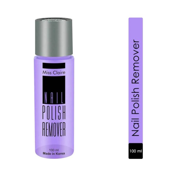 Miss Claire Nail Polish Remover - 02 Grape Fragrance (100ml) - Miss Claire
