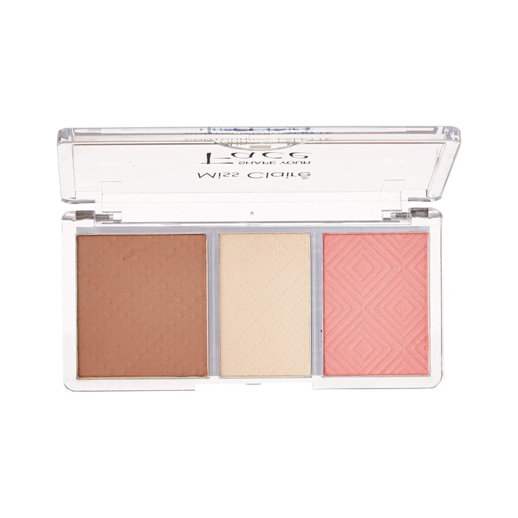 Miss Claire Shape Your Face Contouring Palette - 01 (14g) - Miss Claire