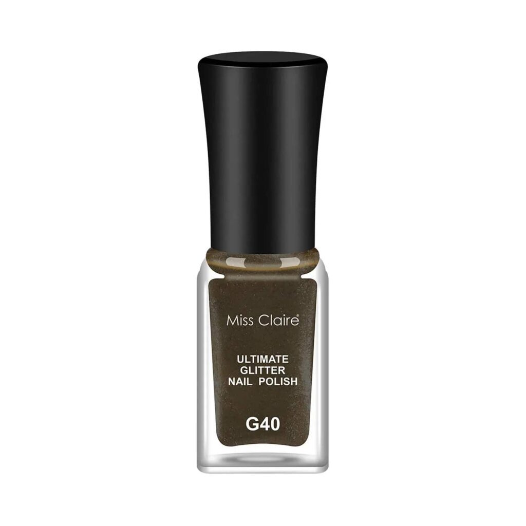 Miss Claire Ultimate Glitter Nail Polish - GL40 (5ml) - Miss Claire