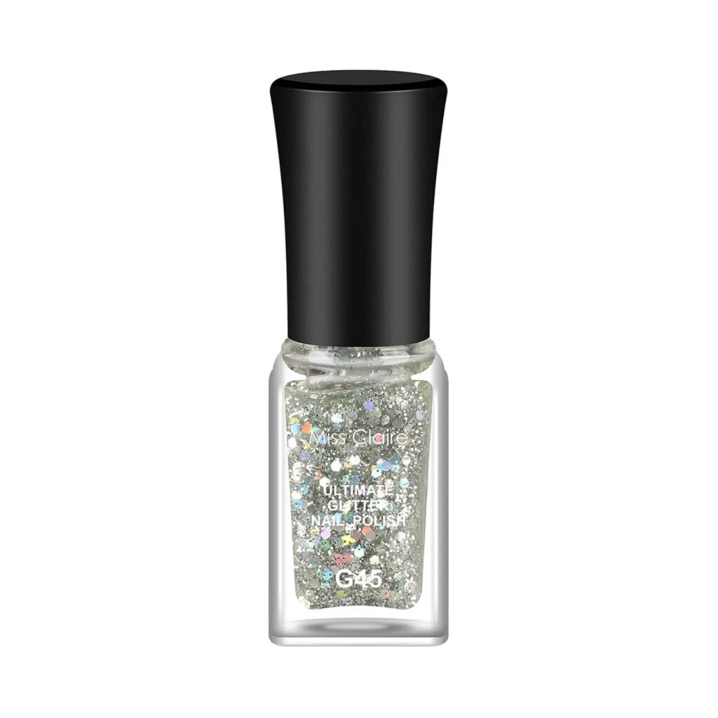 Miss Claire Ultimate Glitter Nail Polish - GL45 (5ml) - Miss Claire