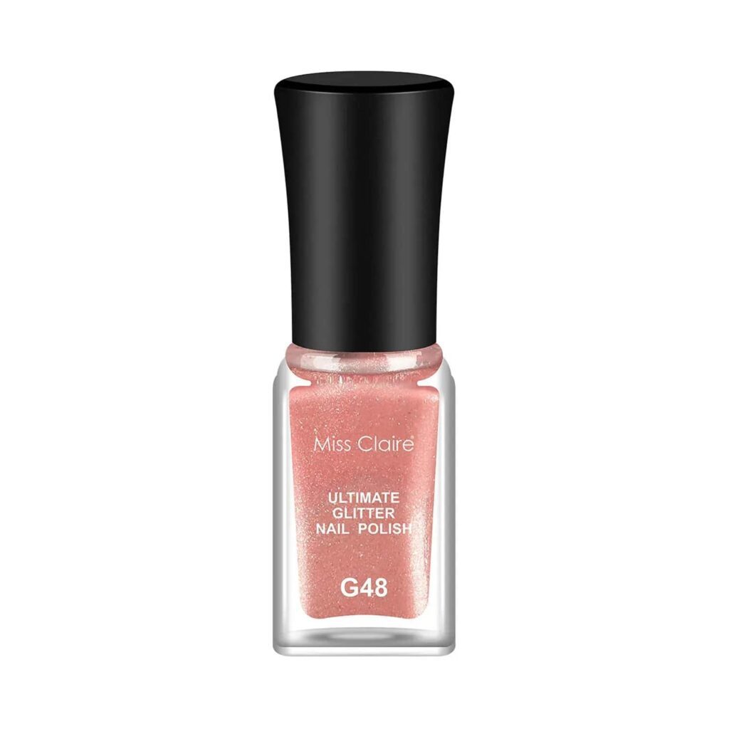 Miss Claire Ultimate Glitter Nail Polish - GL48 (5ml) - Miss Claire