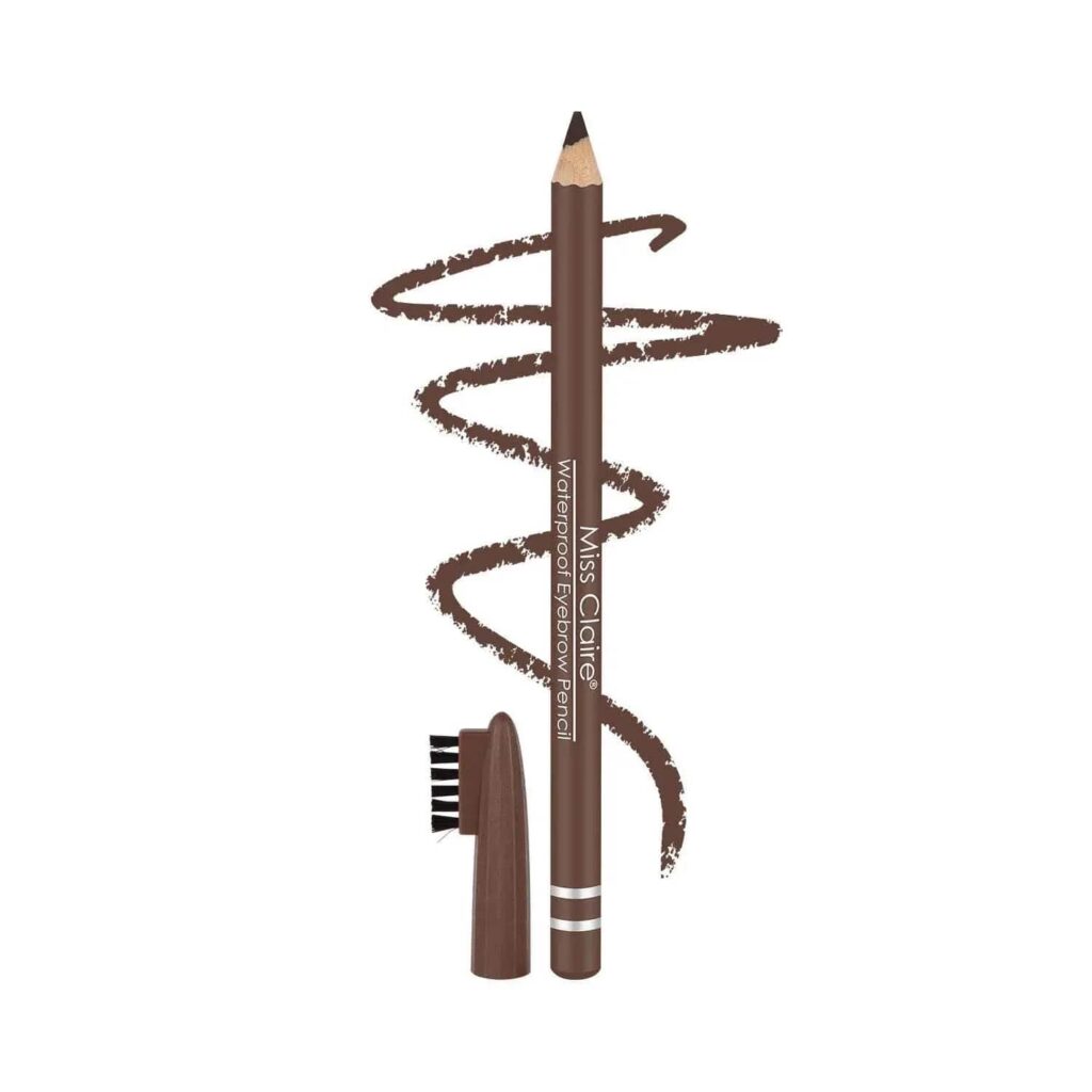 Miss Claire Waterproof Eyebrow Pencil - 02 Dark Brown (1.4g) - Miss Claire