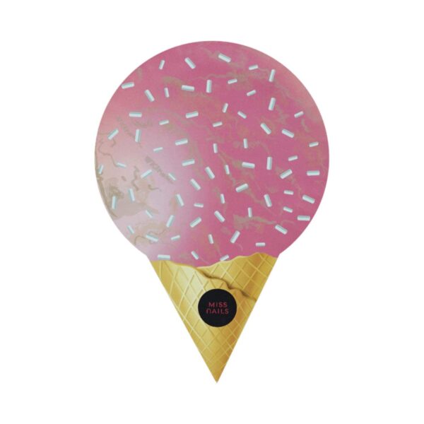 Miss Nails Ice Cream Collection Nail Polish - Not So Matte (4 Pcs) - Miss Nails
