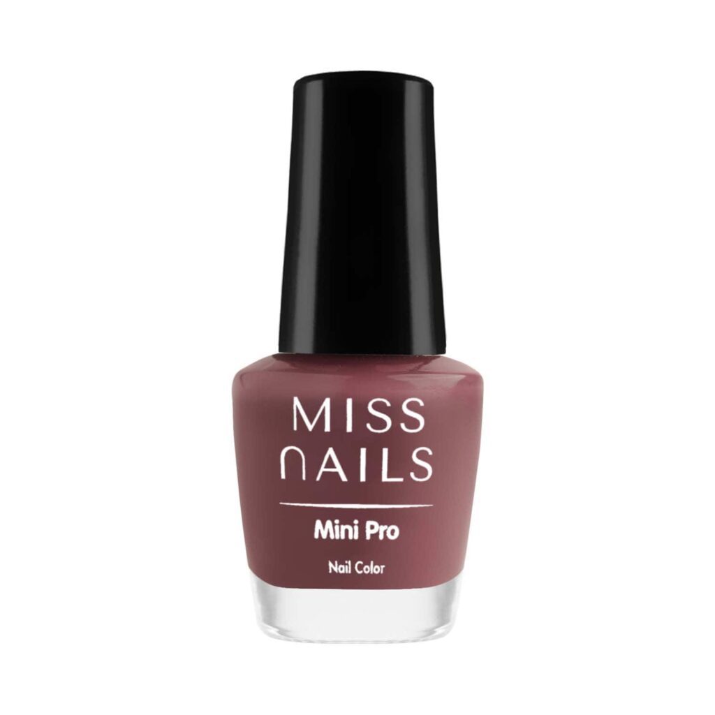Miss Nails Mini Pro Nail Polish - Dusty Rose (6ml) - Miss Nails