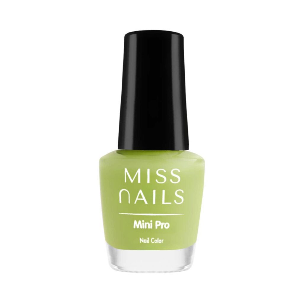 Miss Nails Mini Pro Nail Polish - Feel Green (6ml) - Miss Nails