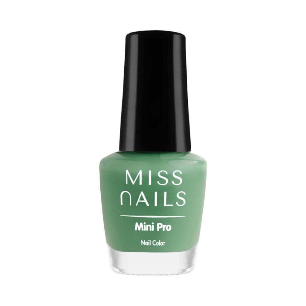 Miss Nails Mini Pro Nail Polish - Grass-Ious Earth (6ml) - Miss Nails