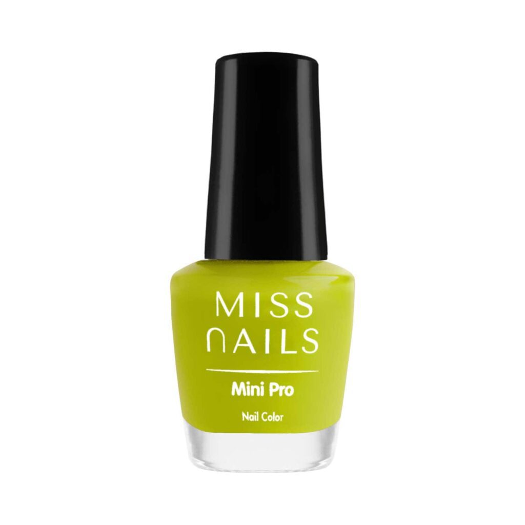 Miss Nails Mini Pro Nail Polish - Lime-Y Get That (6ml) - Miss Nails