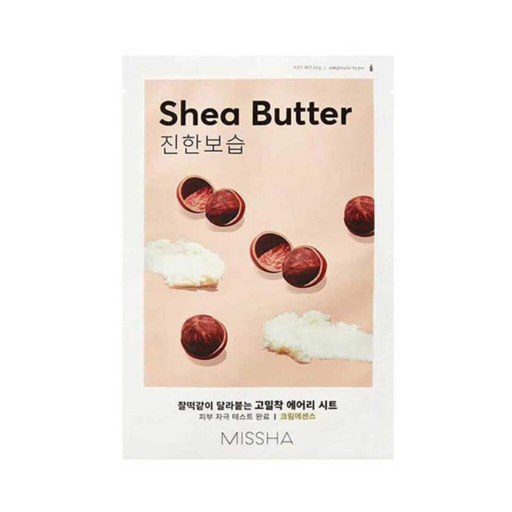 Missha Airy Fit Shea Butter Sheet Mask (19g) - Missha