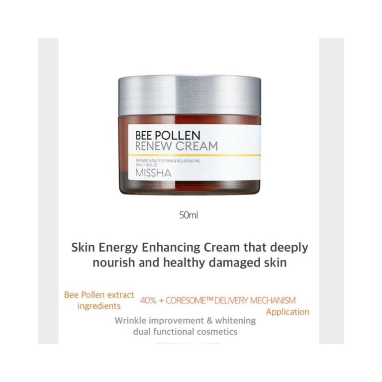 Missha Bee Pollen Renew Cream (50ml) - Missha