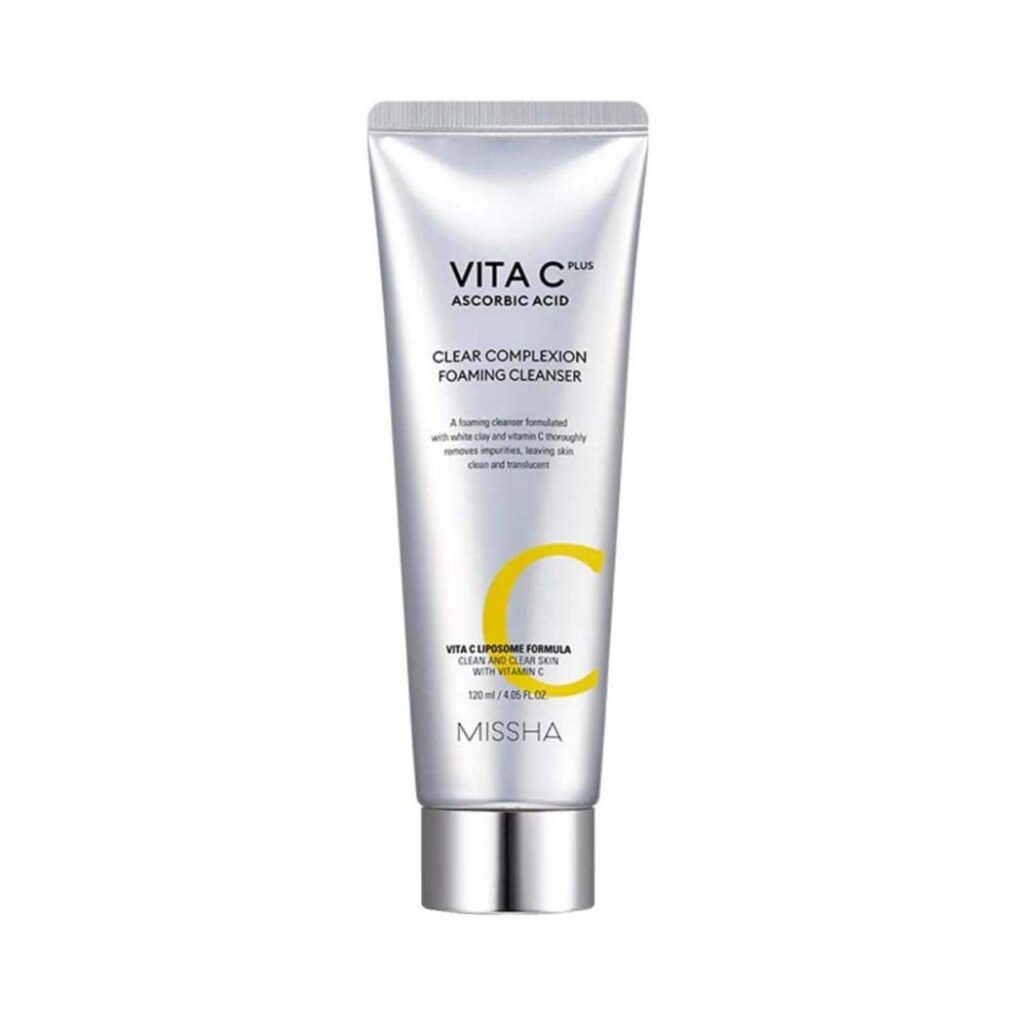 Missha Vita C Plus Clear Complexion Foaming Cleanser (120ml) - Missha