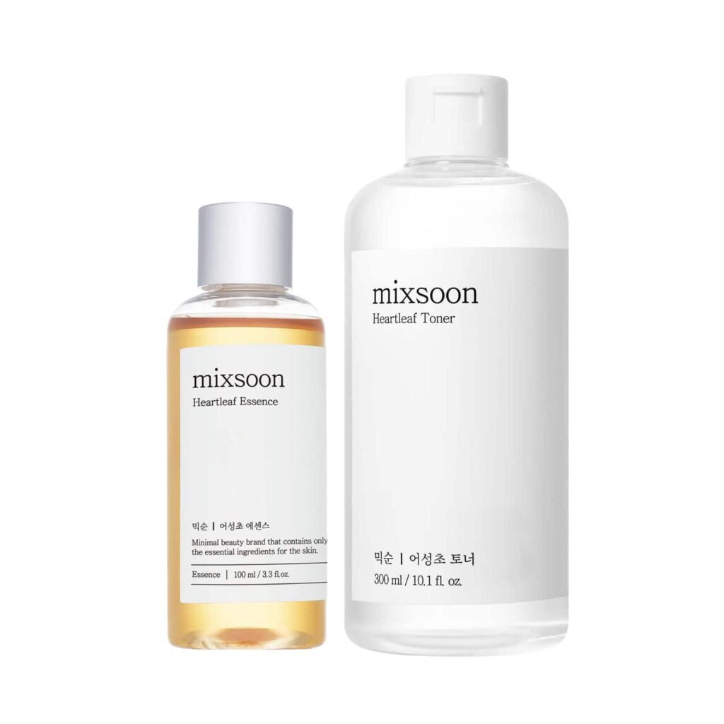 Mixsoon Acne Soothing Combo - Essence + Toner - Mixsoon
