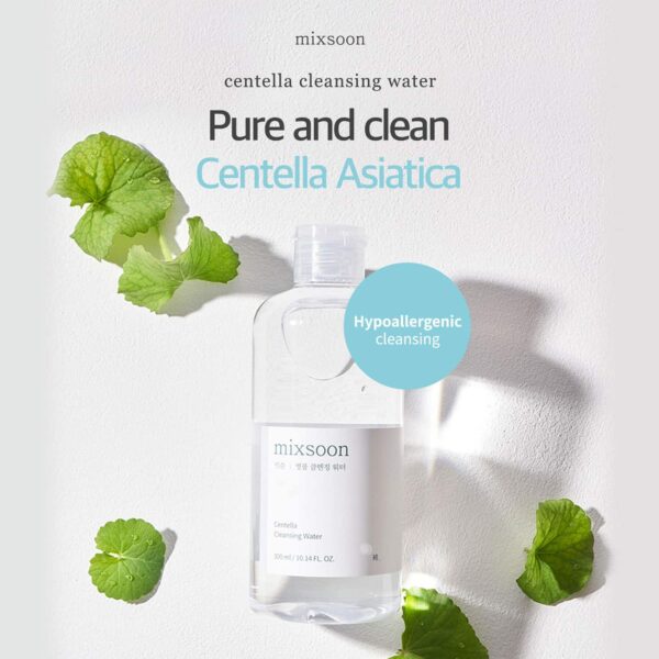 Mixsoon Calm & Clear Duo – Centella Cleansing Water & Soondy Essence for Sensitive Skin Combo - Mixsoon
