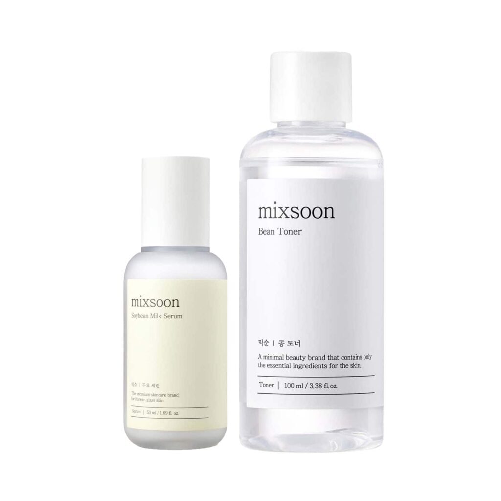 Mixsoon Dewy Glow Skin Combo - Toner + Serum - Mixsoon