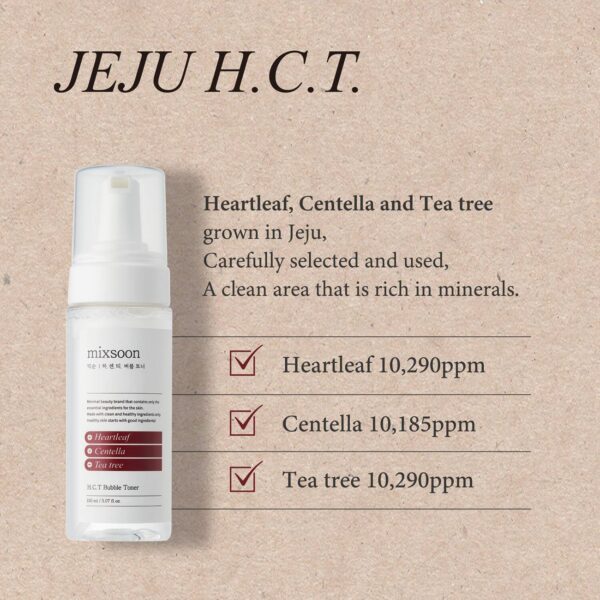 Mixsoon H.C.T. Bubble Toner (150 ml) - Mixsoon