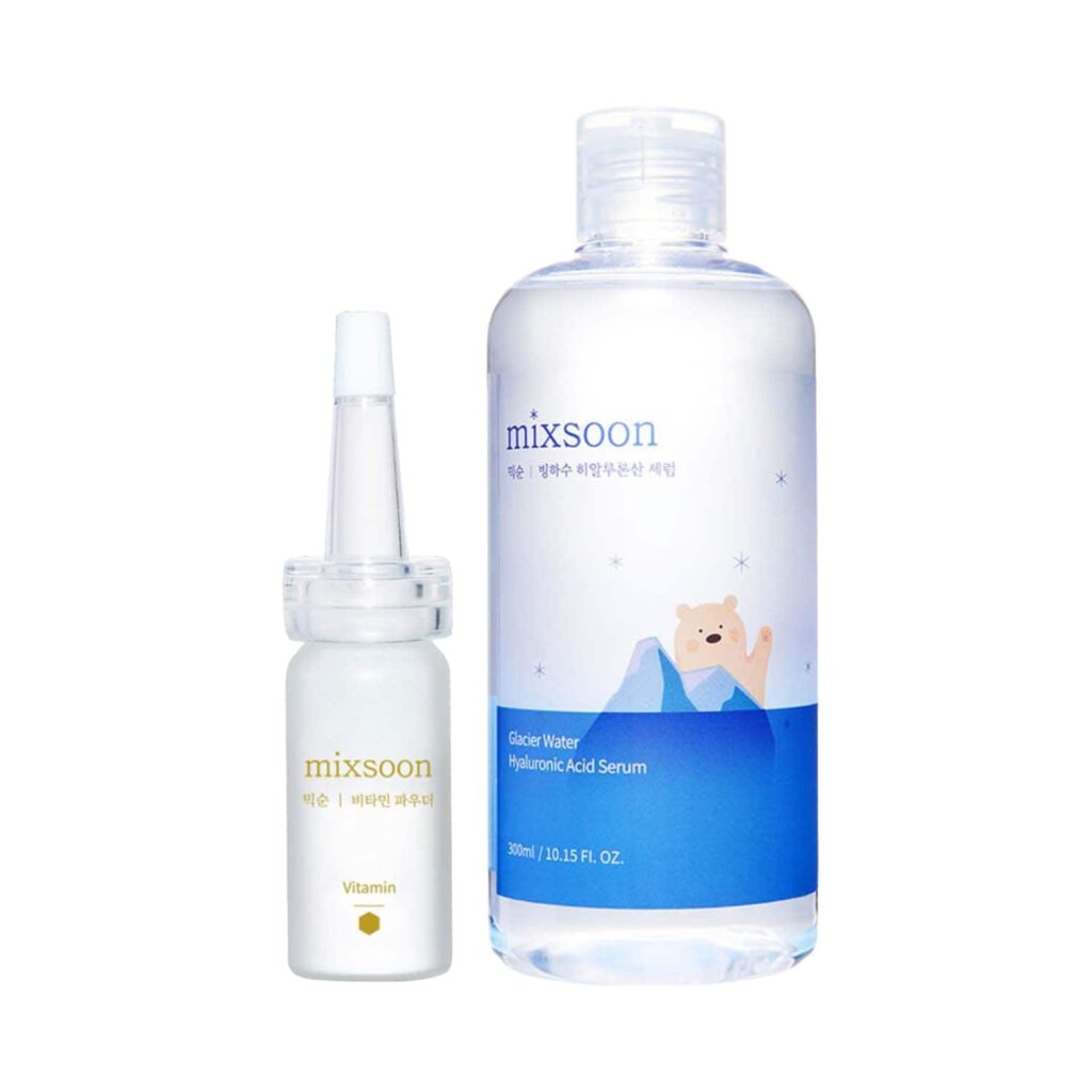 Mixsoon Hydra-radiance Booster Set Combo - Vitamin C Powder + Serum - Mixsoon