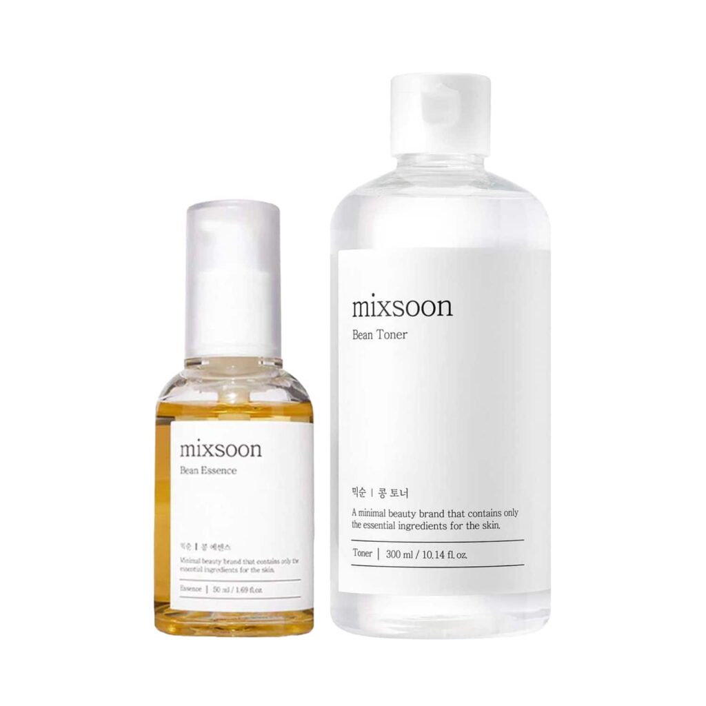 Mixsoon Revitalizing Bean Combo - Essence + Toner - Mixsoon