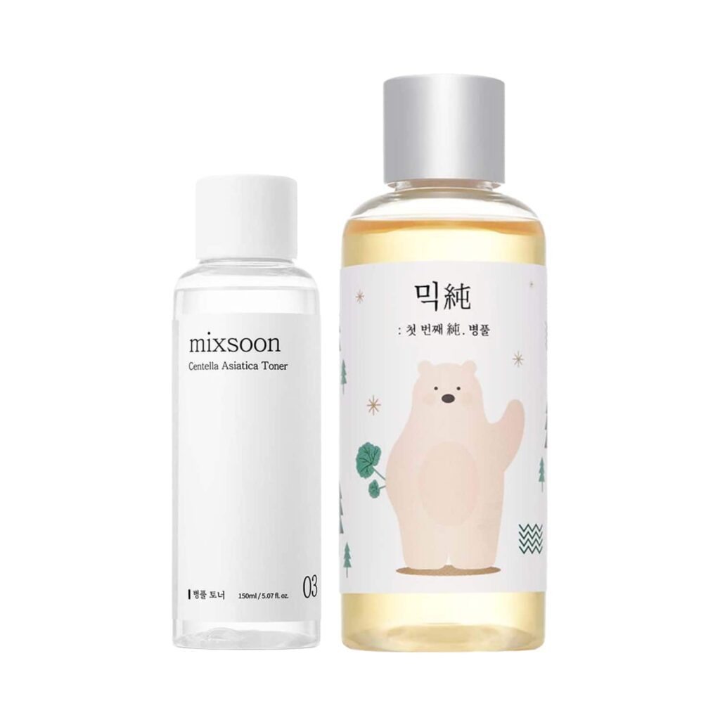 Mixsoon Soothing Skin Combo - Essence + Toner - Mixsoon