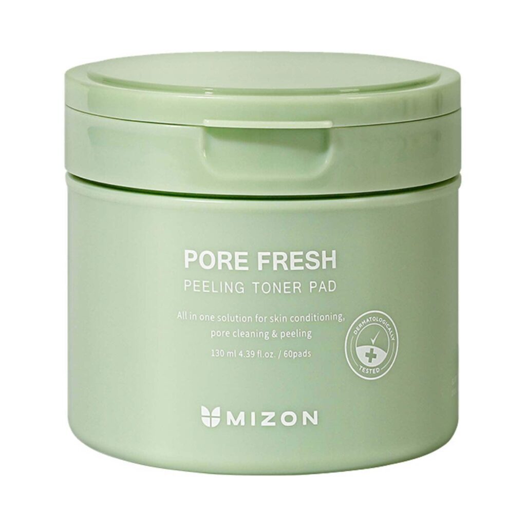 Mizon Pore Fresh Peeling Toner Pad (60 pcs) - Mizon