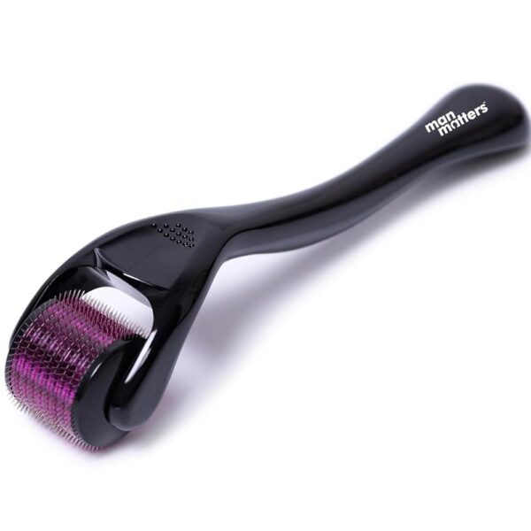 MOGAL LIFE Derma Roller with 540 Titanium Alloy Micro Needles 0.5 mm | Suitable for Beard Also | Reduces Hair Fall | Stimulates Hair Follicles | Easy to use | Safe & Effective