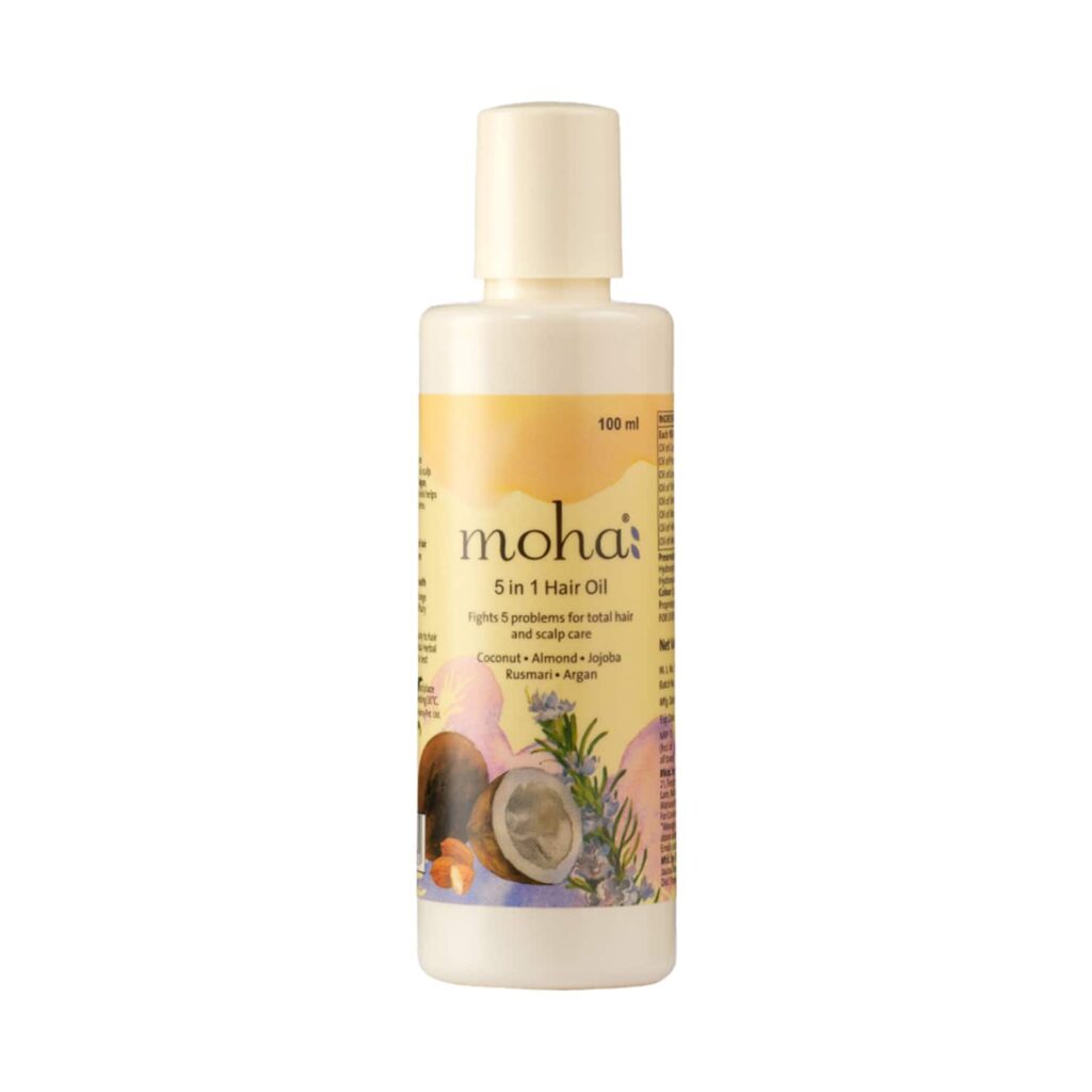 Moha 5-In-1 Hair Oil (100ml) - Moha