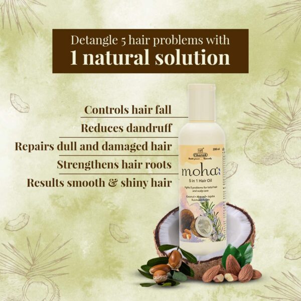 Moha 5-In-1 Hair Oil (100ml) - Moha