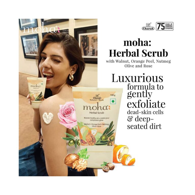 Moha Herbal Face Scrub (100g) - Moha