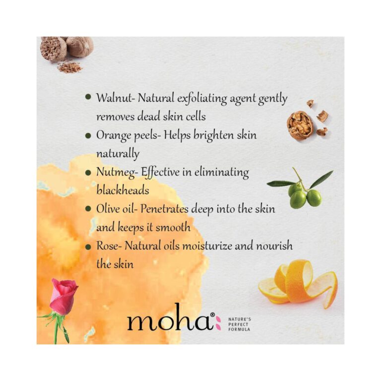 Moha Herbal Face Scrub (100g) - Moha