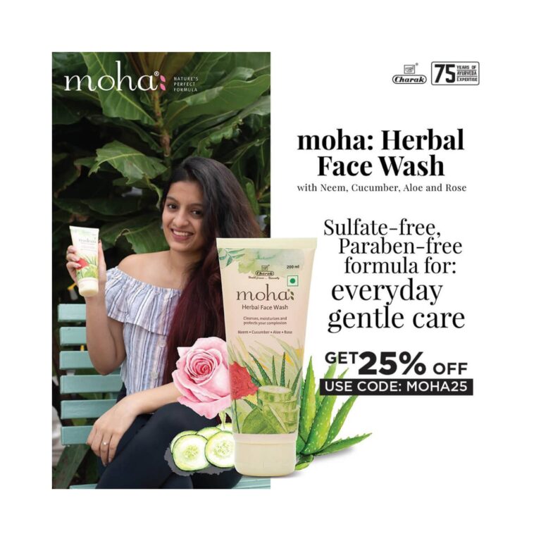 Moha Herbal Face Wash (100ml) - Moha